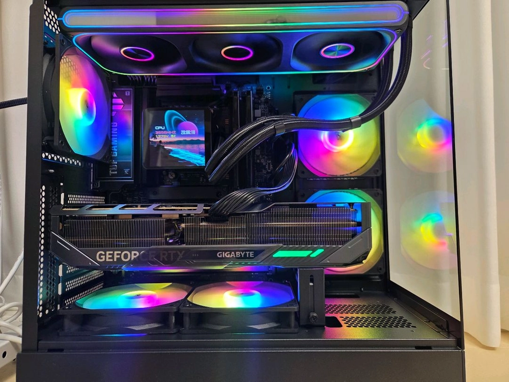 9950x3d, x870e, 64gb, 2tb, 5080 본체 _5090 이미지