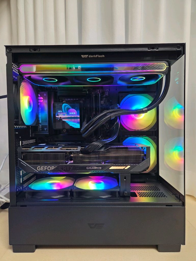 9950x3d, x870e, 64gb, 2tb, 5080 본체 _5090 이미지