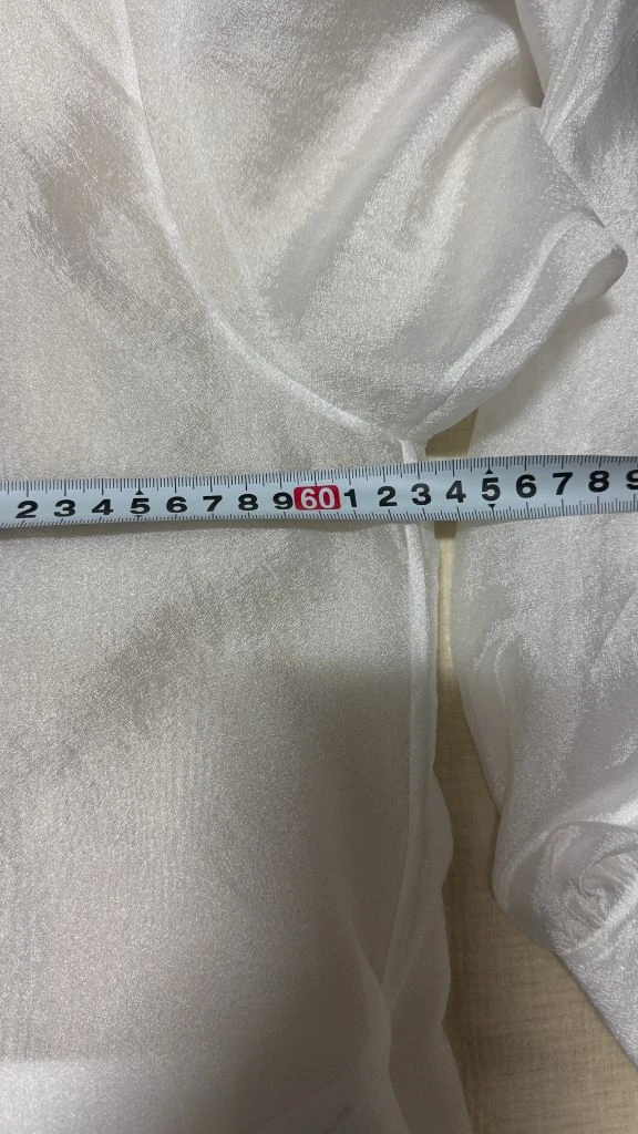 11am 제작 시스루 레이스카라 블라우스 새제품 이미지