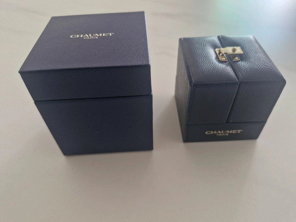 쇼메 Chaumet 반지케이스 박스 쇼핑백 보증서파일판 팝니다 (택포) 이미지