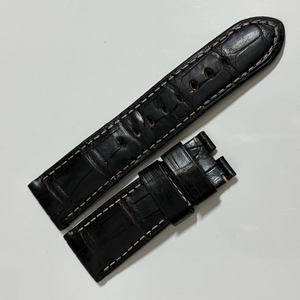 파네라이 정품 24mm 스트랩 악어 앨리 가죽 이미지