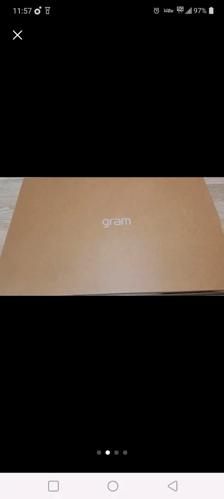 LG 그램 미개봉 AI 15 타이탄 블랙 코어 Ultra5 256GB 8GB WIN11 이미지