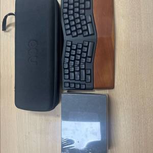 neo ergo 네어고 블랙 유선 보드 커스텀 키보드 이미지