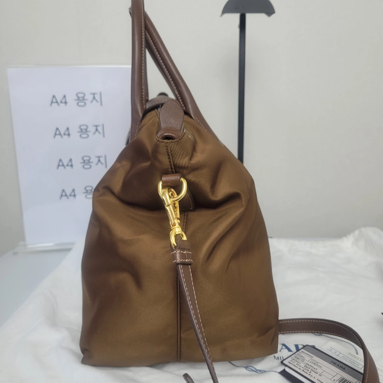 프라다 BN2541 사피아노 플랩 패브릭 토트겸 크로스백 (누나명품중고) 이미지