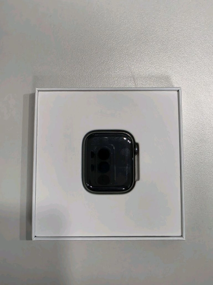 애플워치 시리즈7 스테인리스 45mm (미드나이트 색상) 판매합니다! 이미지