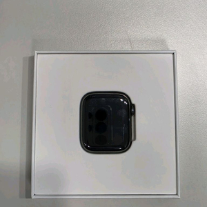 애플워치 시리즈7 스테인리스 45mm (미드나이트 색상) 판매합니다! 이미지