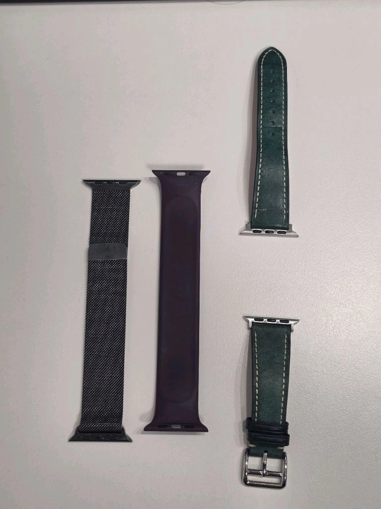 애플워치 시리즈7 스테인리스 45mm (미드나이트 색상) 판매합니다! 이미지