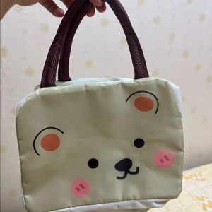 곰돌이 보온/보냉 도시락 가방 이미지