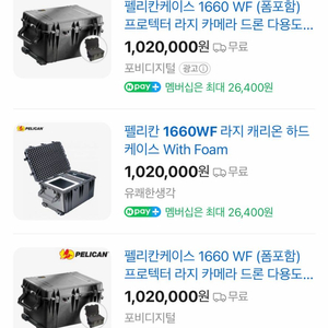 펠리칸 1660WF 미개봉 이미지