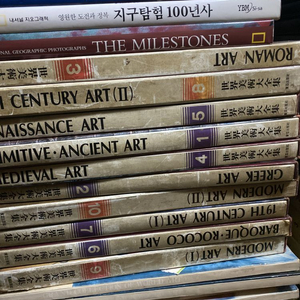 세계미술대전집 동아출판사 10권 세트 배송비 포함 안전결제 가능 예술학 중고책 이미지
