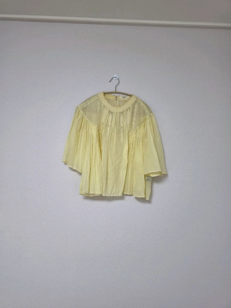 정품 이자벨마랑 성유리 알가 블라우스 36 마쥬 산드로 코스 한섬 시에 이미지