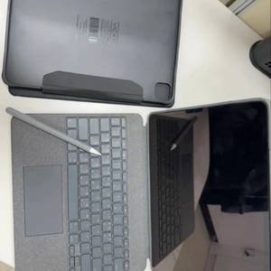 초S급, 아이패드 5세대 프로 12.9, 2TB, 와이파이+셀룰러,에케플,애플펜슬2세대,로지텍 콤보터치 풀세트 팜 이미지