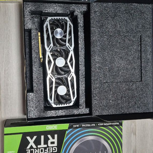 이엠텍 지포스 RTX 3080 BLACK EDITION OC D6X 10GB 팝니다. 이미지