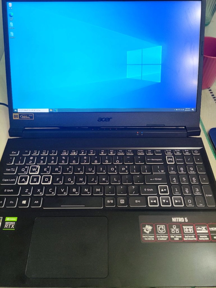 게이밍노트북 15.6 QHD 165Hz, 라이젠 5800H + nvidia 3070 12G 256G 2.2kg - 안심되는 중고거래