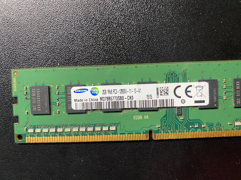 DDR3 2Gb 삼성 PC3-12800U 데스크탑 램 메모리 이미지