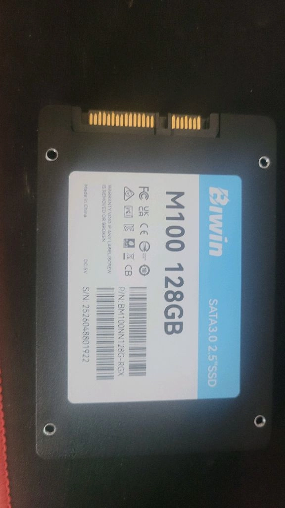 Biwin M100 SATA 128GB / 사타 3 2.5형 SSD 이미지