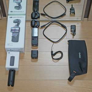 오즈모 포켓4 스탠다드 콤보+오즈모 미니 삼각대 팝니다 이미지