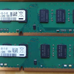 데탑용 삼성 메모리 RAM PC3 DDR3 2GBX2 (반택포) 이미지