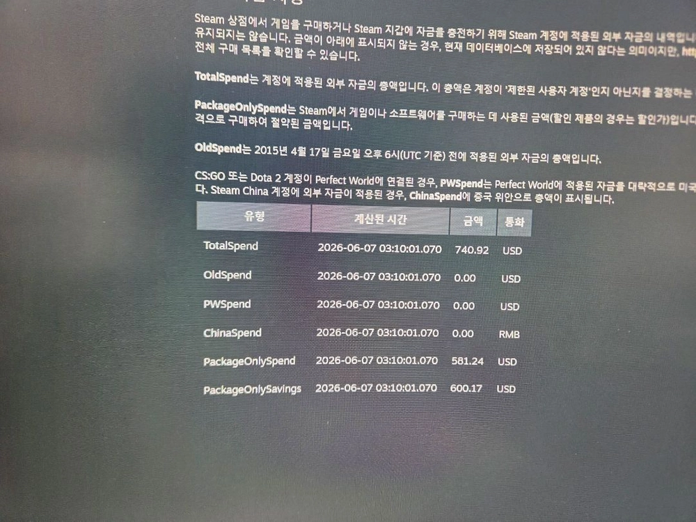 1대주 110만원현질 스팀아이디8에 팝니다 급처!!! 이미지