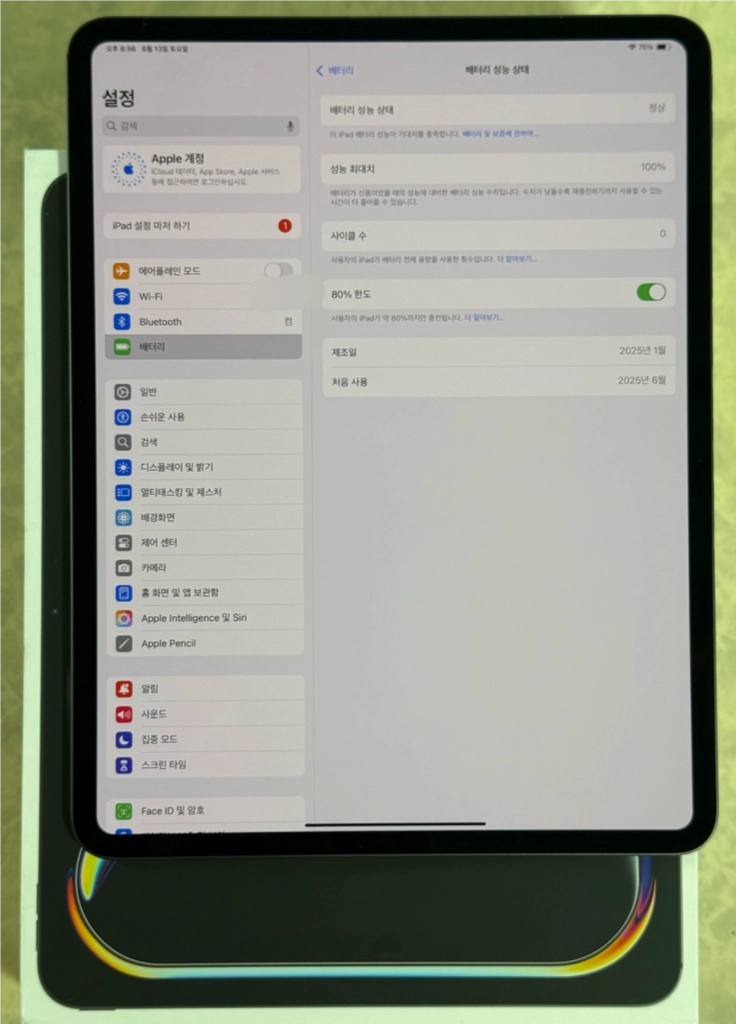 아이패드 프로 13 M4 256GB WiFi 스페이스블랙 이미지
