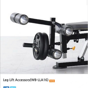 파워텍 레그리프트 옵션 홈트 헬스 POWERTEC WB-LLA16 이미지