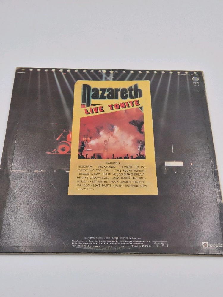 Nazareth Snaz Live 2LP Love Hurts Razamanaz 라이브 LP 이미지