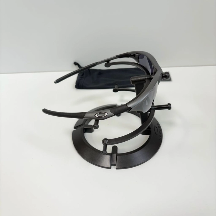 오클리 oakley 하프자켓 half jacket 1.0 블랙그레이 러닝 선글라스 이미지