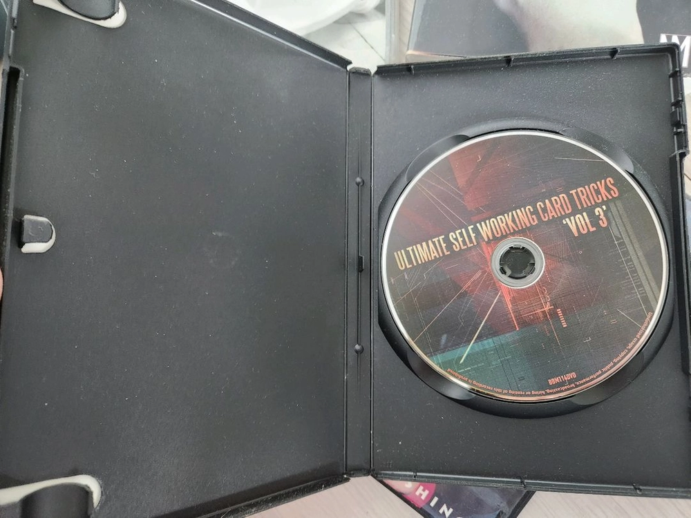 카드 마술 관련 도서 및 DVD 세트 이미지