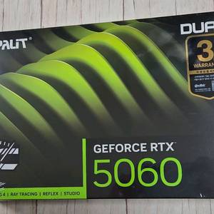 PALIT RTX5060 8GB OC 그래픽카드 미개봉 새상품 팝니다.(김해) 이미지