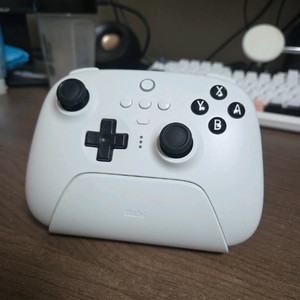 8BitDo 얼티메이트 1 컨트롤러 화이트 이미지