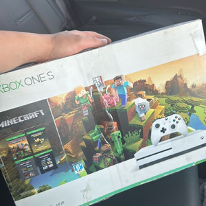 xbox one s 엑스박스 1TB 마인크래프트 크리에이터 에디션 박스세트 이미지
