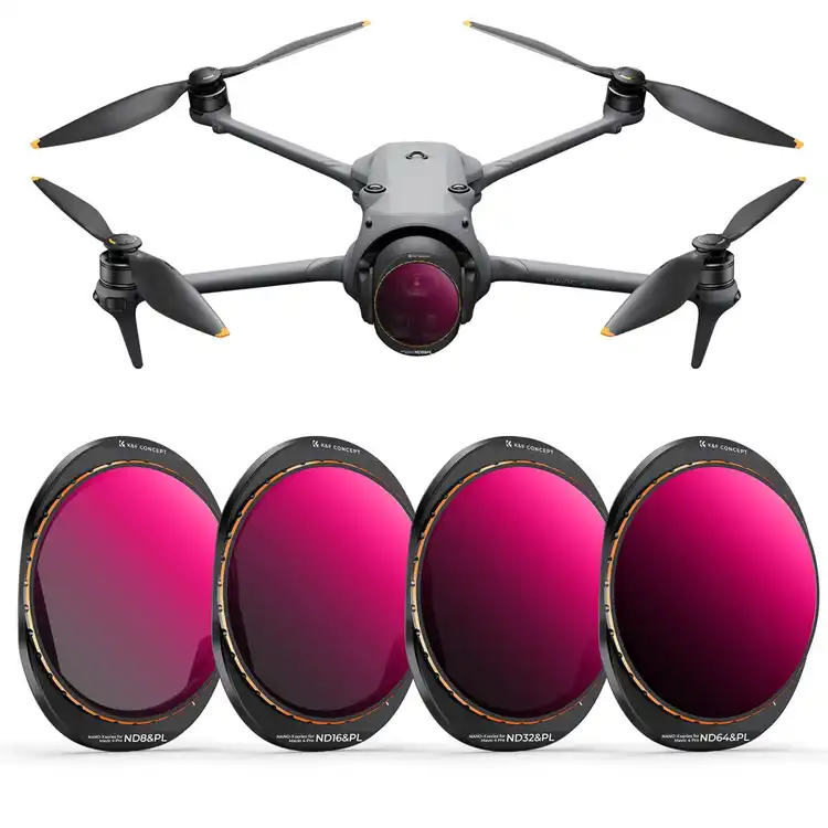 K&F Concept DJI 매빅 4 PRO 드론용 2in1 필터 키트 AGC Glass (새상품) 1641 이미지