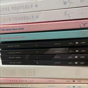 방탄소년단(BTS) 앨범 16권 풀구성 판매 (포카/초판굿즈/지관통포스터) 이미지