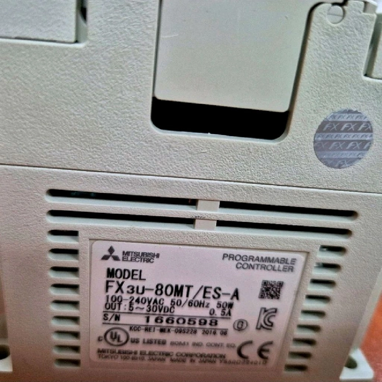 미쯔비시 fx3u-80mt/ES PLC 이미지