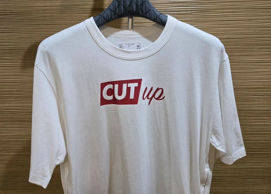 사카이 CUT UP 반팔티 4(105) 준지,오프화이트,미하라야스히로,준야 이미지
