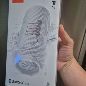 (미개봉)JBL FLIP 7 블루투스 스피커 화이트 이미지
