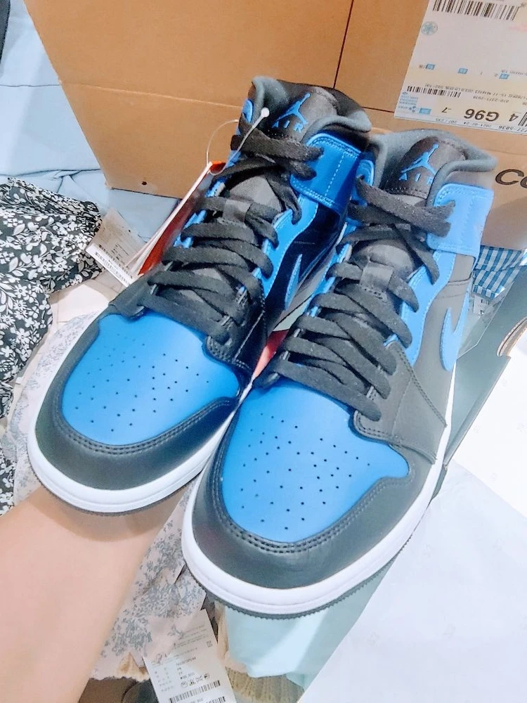 [무료배송] 나이키 에어 조던1 블루 275mm 이미지