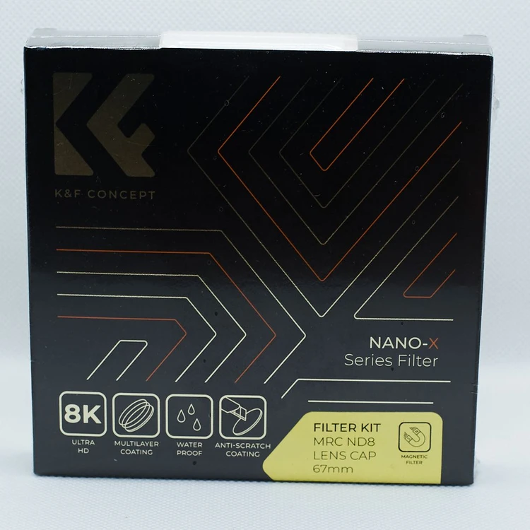 K&F Concept NANO-X 마그네틱 ND8 필터 (새상품) 8K AGC Glass (67mm-82mm) 이미지