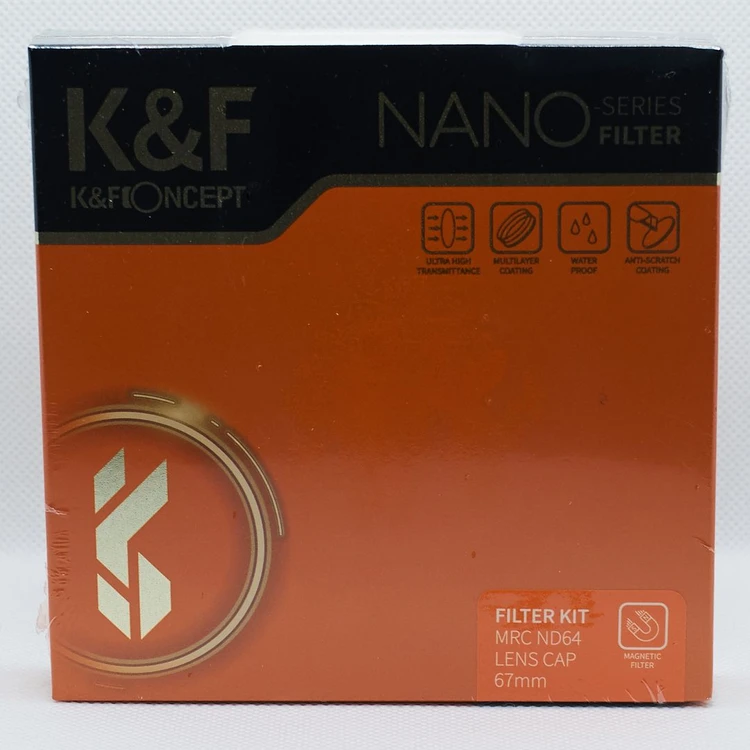 K&F Concept NANO-X 마그네틱 ND64 필터 (새상품) 8K AGC Glass (67mm-82mm) 이미지