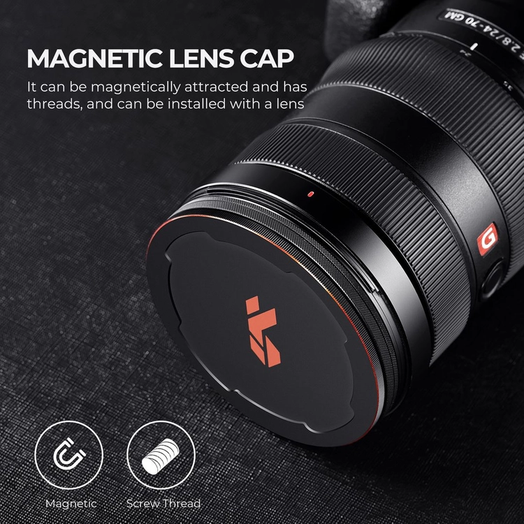 K&F Concept NANO-X 마그네틱 ND64 필터 (새상품) 8K AGC Glass (67mm-82mm) 이미지