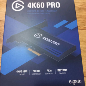 엘가토 elgato 4k pro 캡쳐보드 이미지