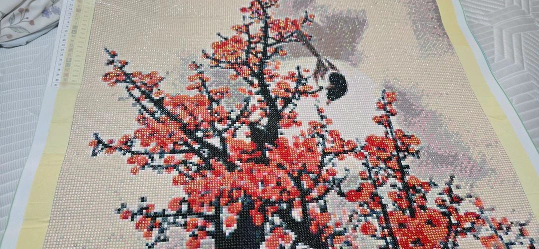 초대형보석십자수 완성품 조매도 (60x110) 이미지