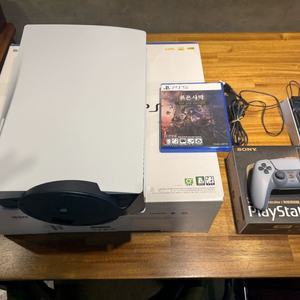 ps5 디스크버전 1118a + 듀얼센스30주년 + 정품충전거치대 판매 이미지