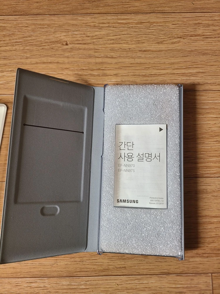삼성 갤럭시 노트10 플러스 LED 뷰 커버 클리어 뷰 정품 케이스 팝니다 이미지