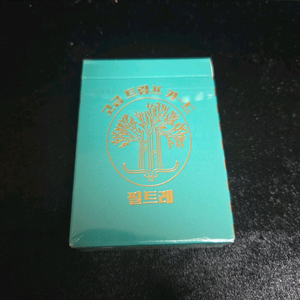마술 플레잉 카드 필트레 레트로 그린 길디드 미개봉 이미지