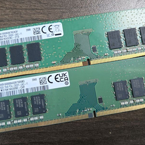 삼성전자 램 DDR4 8G 두개 총 16G 이미지