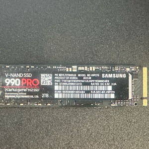 삼성 990pro V-NAND SSD 2TB 이미지