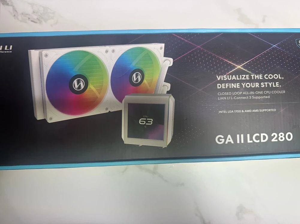 리안리 GALAHAD II LCD 280 수냉쿨러 이미지