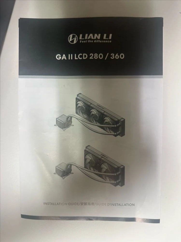 리안리 GALAHAD II LCD 280 수냉쿨러 이미지