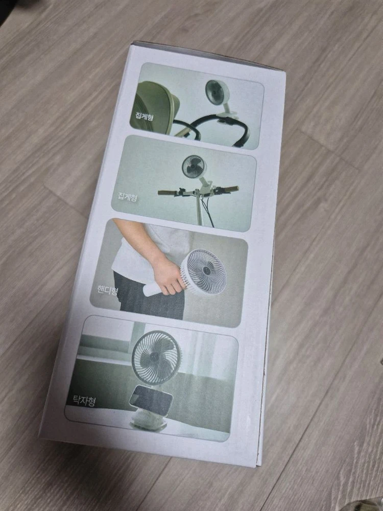 미개봉 새상품 로렌힐스 3in1 집게형 선풍기 이미지